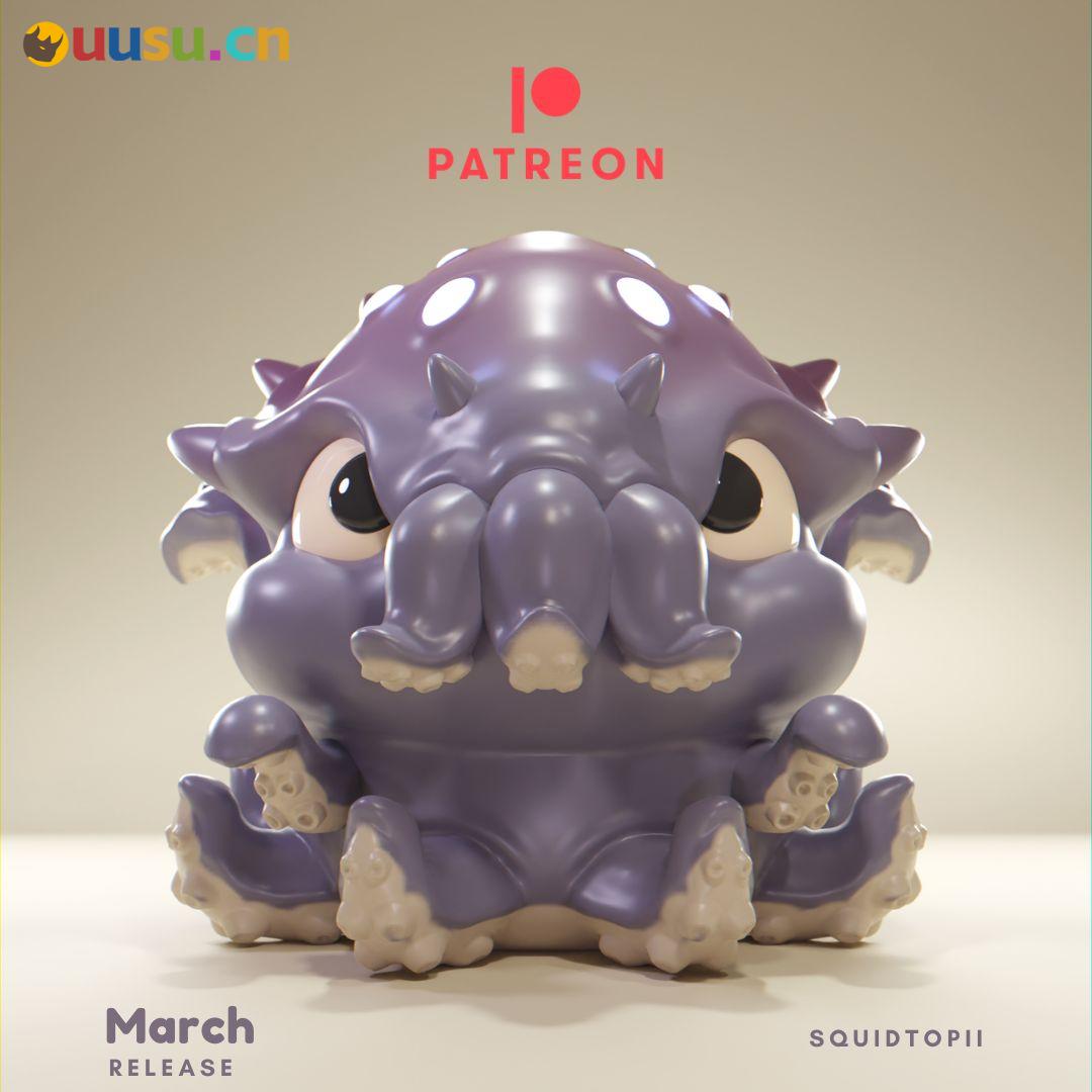 【格鲁皮怪物】Squidtopii-uusu优素-乐高,模型,3d打印,编程
