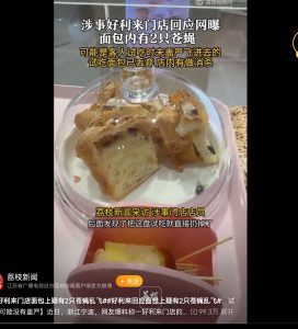 好利来试吃盒內发现苍蝇，门店回应：可能客人试吃时未盖严飞进去-uusu优素-乐高,模型,3d打印,编程