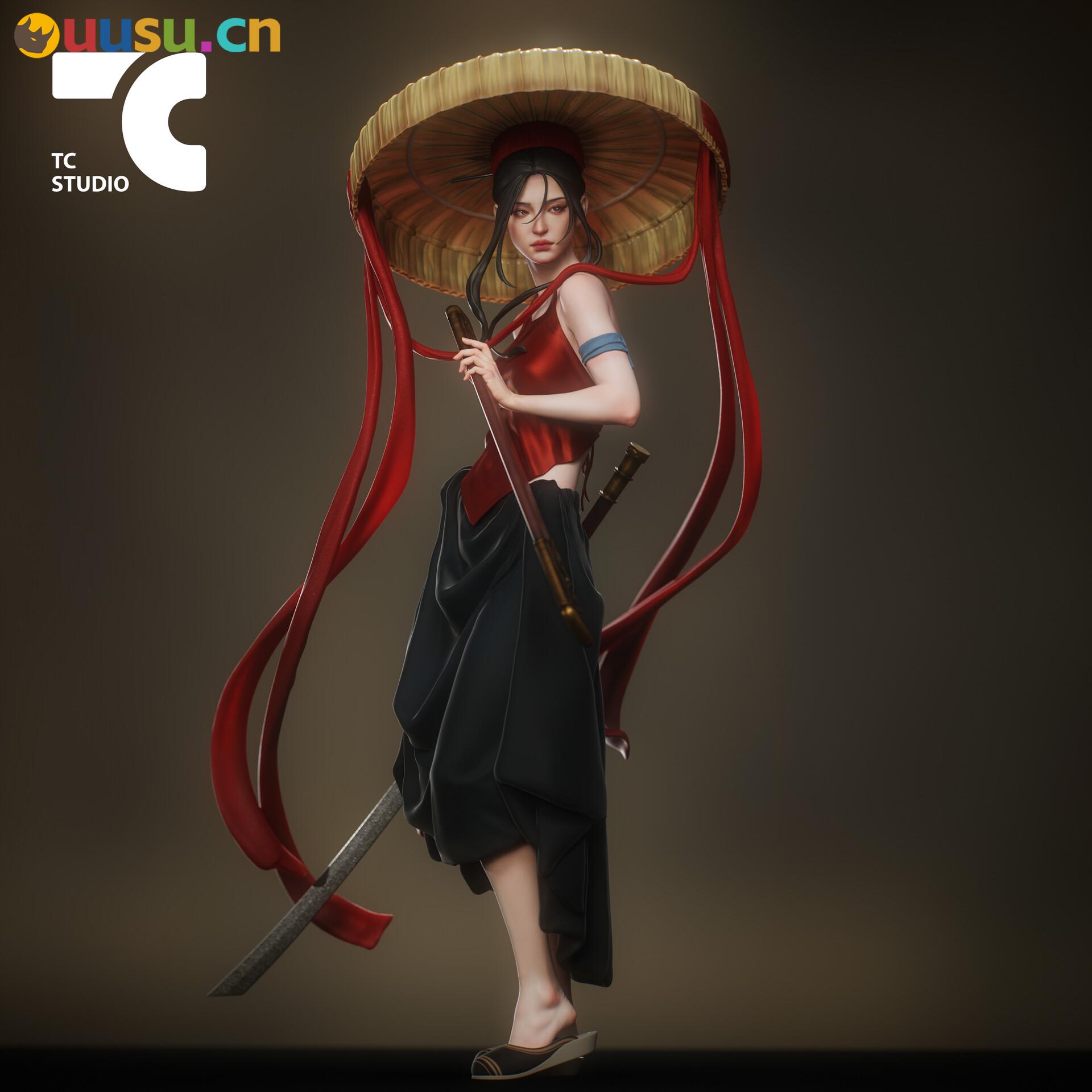 女刀客-uusu优素-乐高,模型,3d打印,编程