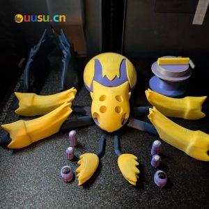 【宝可梦】可出丝的电蜘蛛-uusu优素-乐高,模型,3d打印,编程