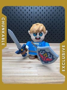【积木玩具】塞尔达传说-林克-uusu优素-乐高,模型,3d打印,编程