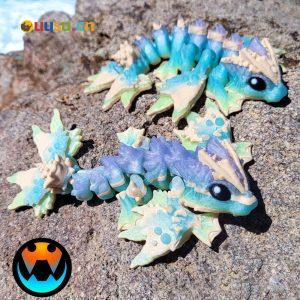 小海龙与双足飞龙-uusu优素-乐高,模型,3d打印,编程