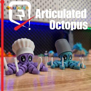 厨师小章鱼-uusu优素-乐高,模型,3d打印,编程