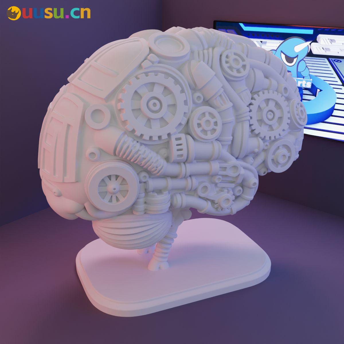 机械大脑-uusu优素-乐高,模型,3d打印,编程
