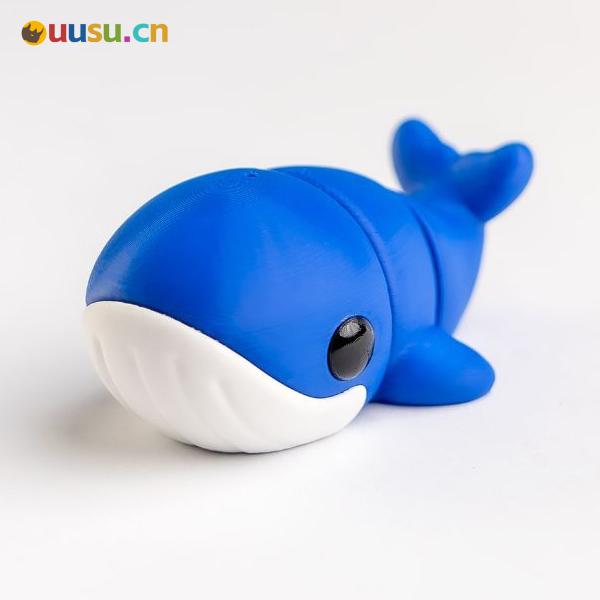 小蓝鲸鱼-uusu优素-乐高,模型,3d打印,编程