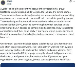 黑客组织“分散蜘蛛”盯上航空业，被疑攻击澳航系统影响600万客户-uusu优素-乐高,模型,3d打印,编程