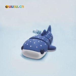 鲸鲨宝宝钥匙链-uusu优素-乐高,模型,3d打印,编程