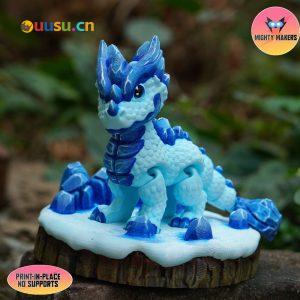 可动四叶草龙-uusu优素-乐高,模型,3d打印,编程