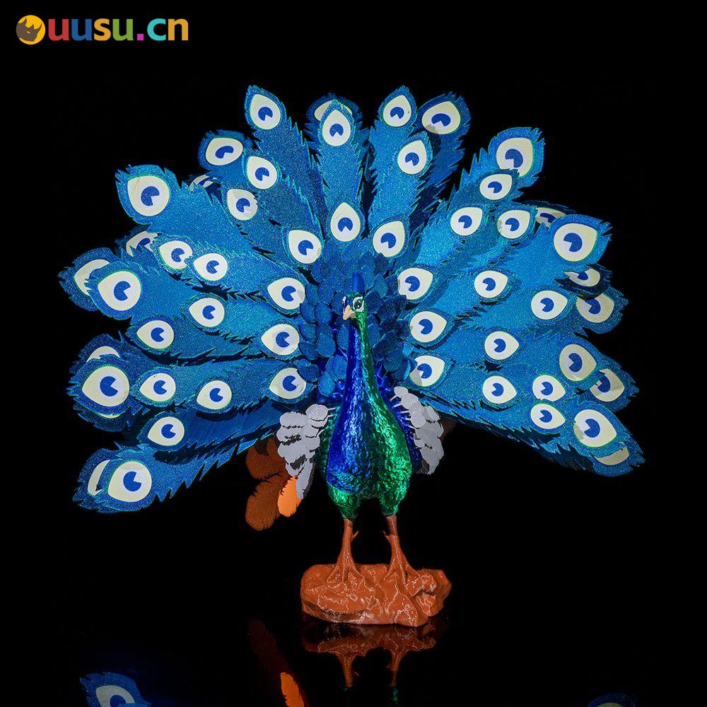 孔雀-uusu优素-乐高,模型,3d打印,编程