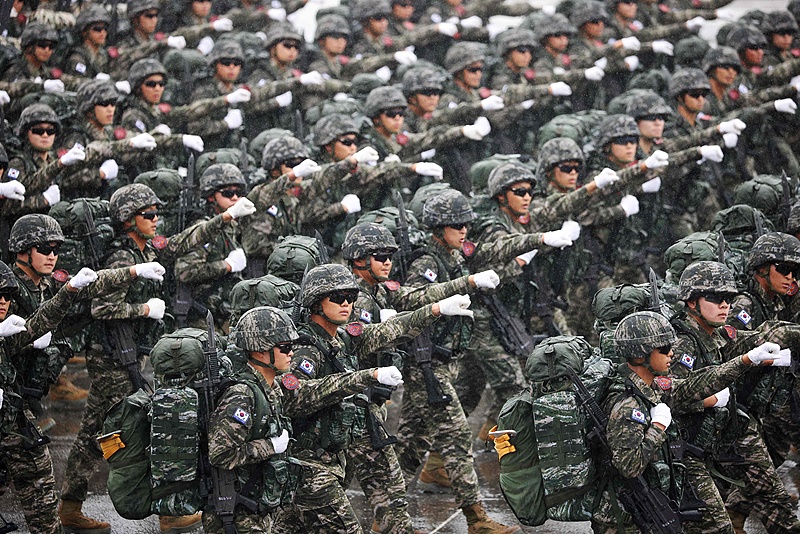 人口萎缩冲击国防根基，过去6年韩国兵力锐减两成-uusu优素-乐高,模型,3d打印,编程