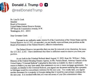 特朗普真动手了，宣布立刻解雇美联储理事库克-uusu优素-乐高,模型,3d打印,编程