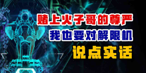 赌上火子哥的尊严,我也要对《解限机》说点实话-uusu优素-乐高,模型,3d打印,编程