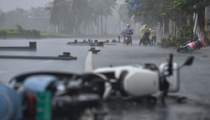 台风“麦德姆”携14级大风登陆广东徐闻，多地发生海水倒灌-uusu优素-乐高,模型,3d打印,编程