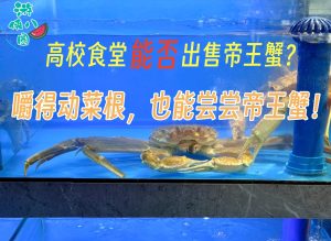 高校出售帝王蟹引争议？别对他人的钱包有过多掌控欲-uusu优素-乐高,模型,3d打印,编程